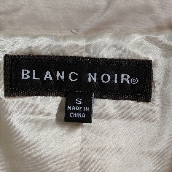 Blanc Noir Womens Classic Trench Coat Sz Small Blush Belted Double Breasted NWT - Picture 7 of 9